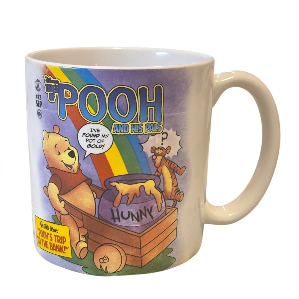 Disney Winnie the Pooh Jumbo Coffee Mug with Vibrant Design